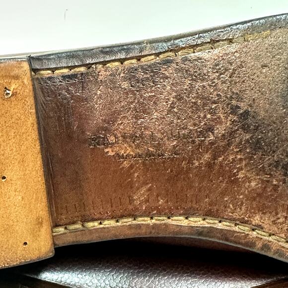 NEW HEELS Rancourt & Co. x Ralph Lauren Camp Loafer Moc Made in Maine, USA 9.5 - Picture 11 of 13